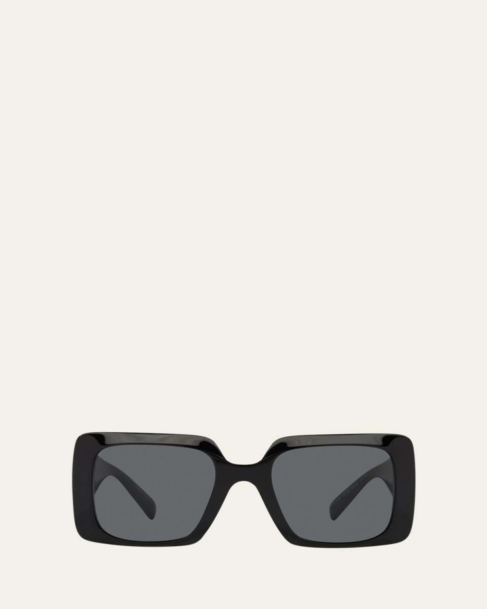 Oversized Square Acetate Sunglasses